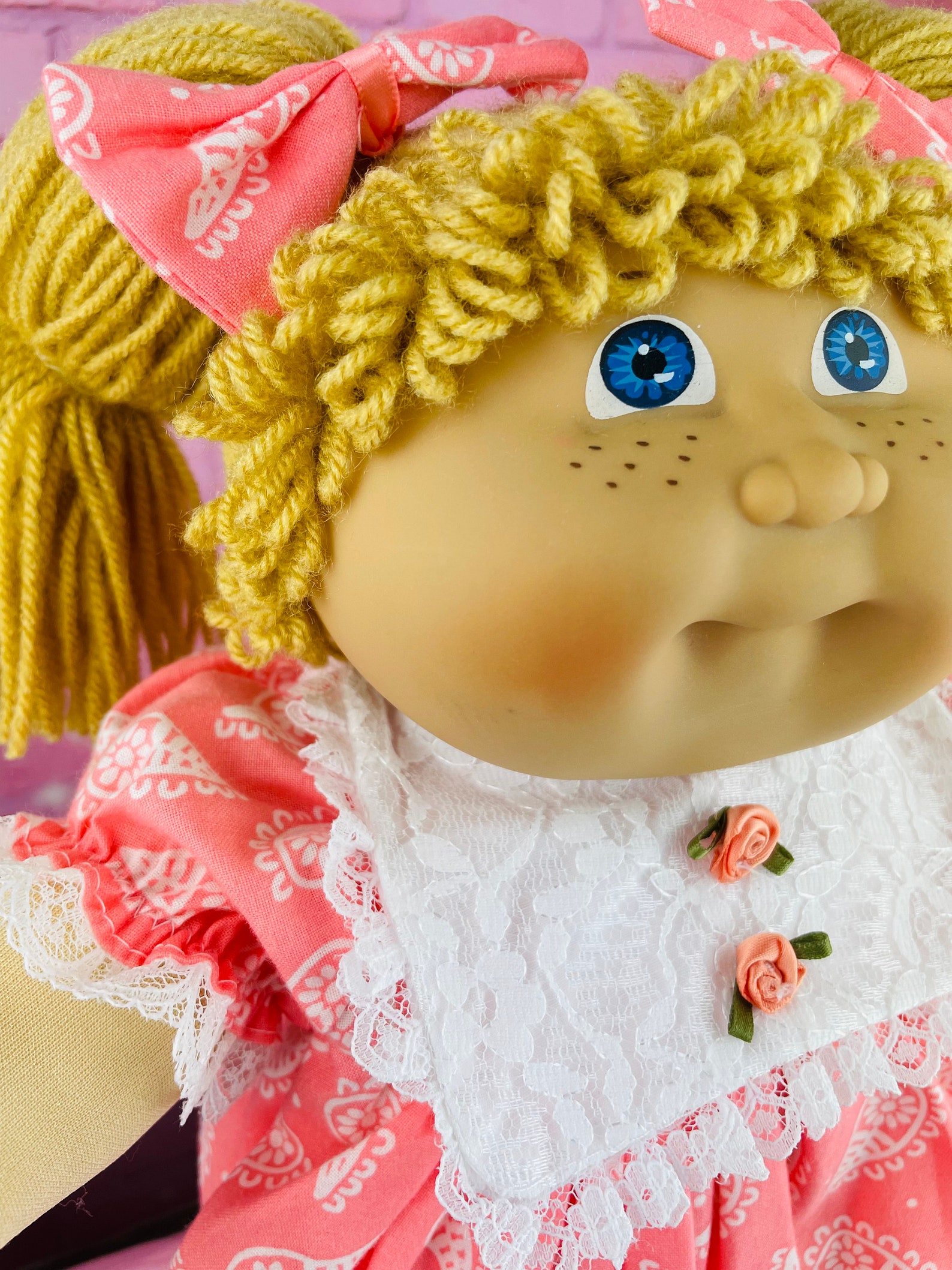 Jesmar Cabbage Patch Kid Collector Doll Vintage Toy Butter Etsy