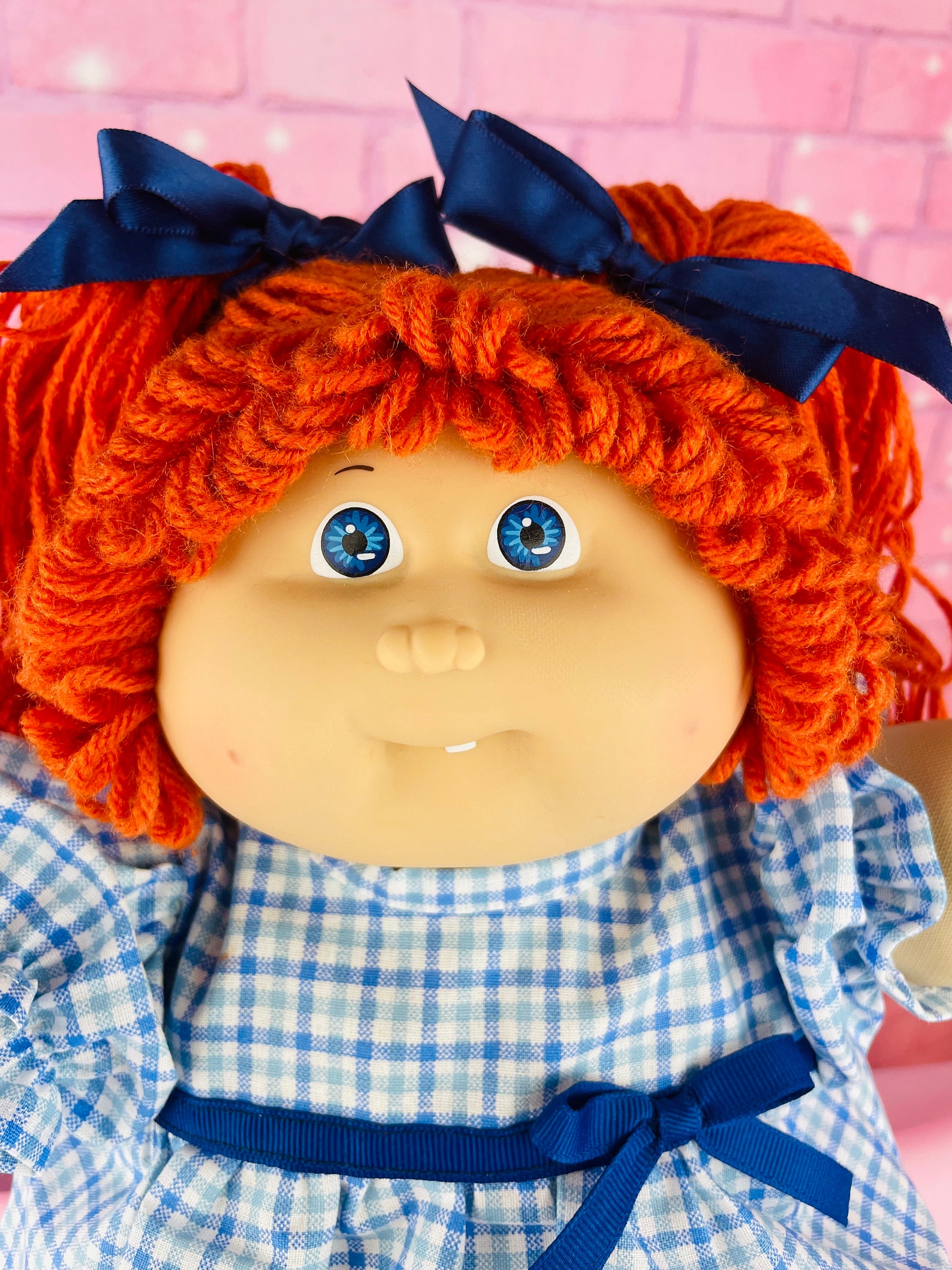 Cabbage Patch Kids Vintage 1985 Red Hair Collector Doll OK Etsy