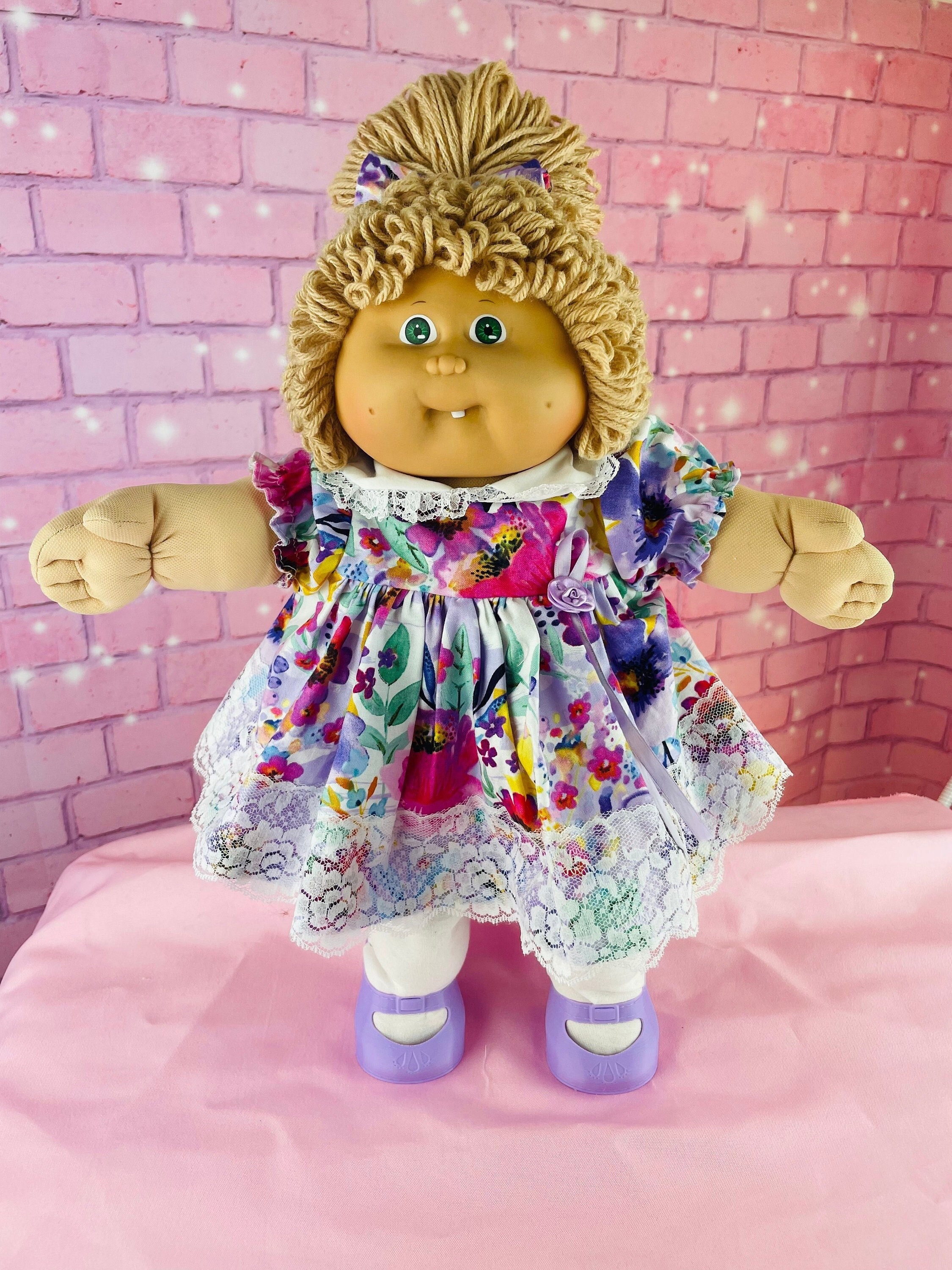 RARE Cabbage Patch Kids Vintage 1985 Girl Beige Hair