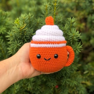 Crochet Pumpkin spice latte