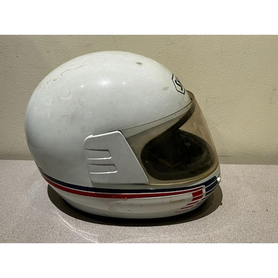 Vintage 1984 SHOEI HELMET MODEL TF250 White Small S - Etsy