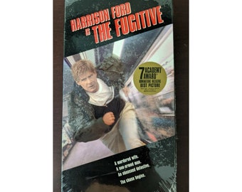 Harrison Ford Is The Fugitive VHS Tape 1993 NEW Sealed w WB Watermark gradable