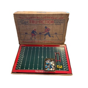 Vintage Tudor TRU-ACTION ELECTRIC Football game model 500 Very old
