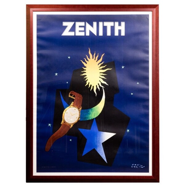 Zenith Watch Poster Etsy