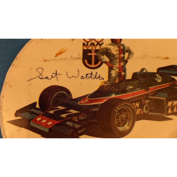 Vintage 1970's Salt Walther Go Navy Indy Race Car… - image 4