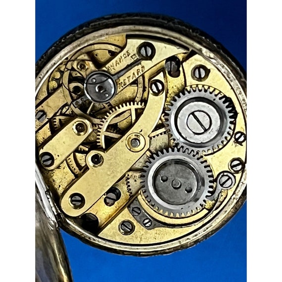 Antique .900 Coin Silver Case Swiss Pocket Watch w Ge… - Gem