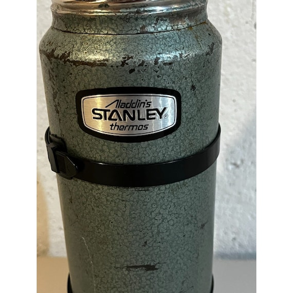 Vintage Aladdin Vacuum Bottle Thermos Black Made in USA 1