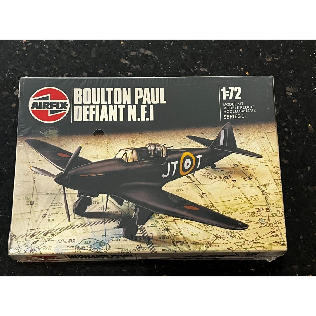 Airfix Boulton Paul Defiant NF.1 Aircraft 1/72 Scale Model Kit SEALED ...
