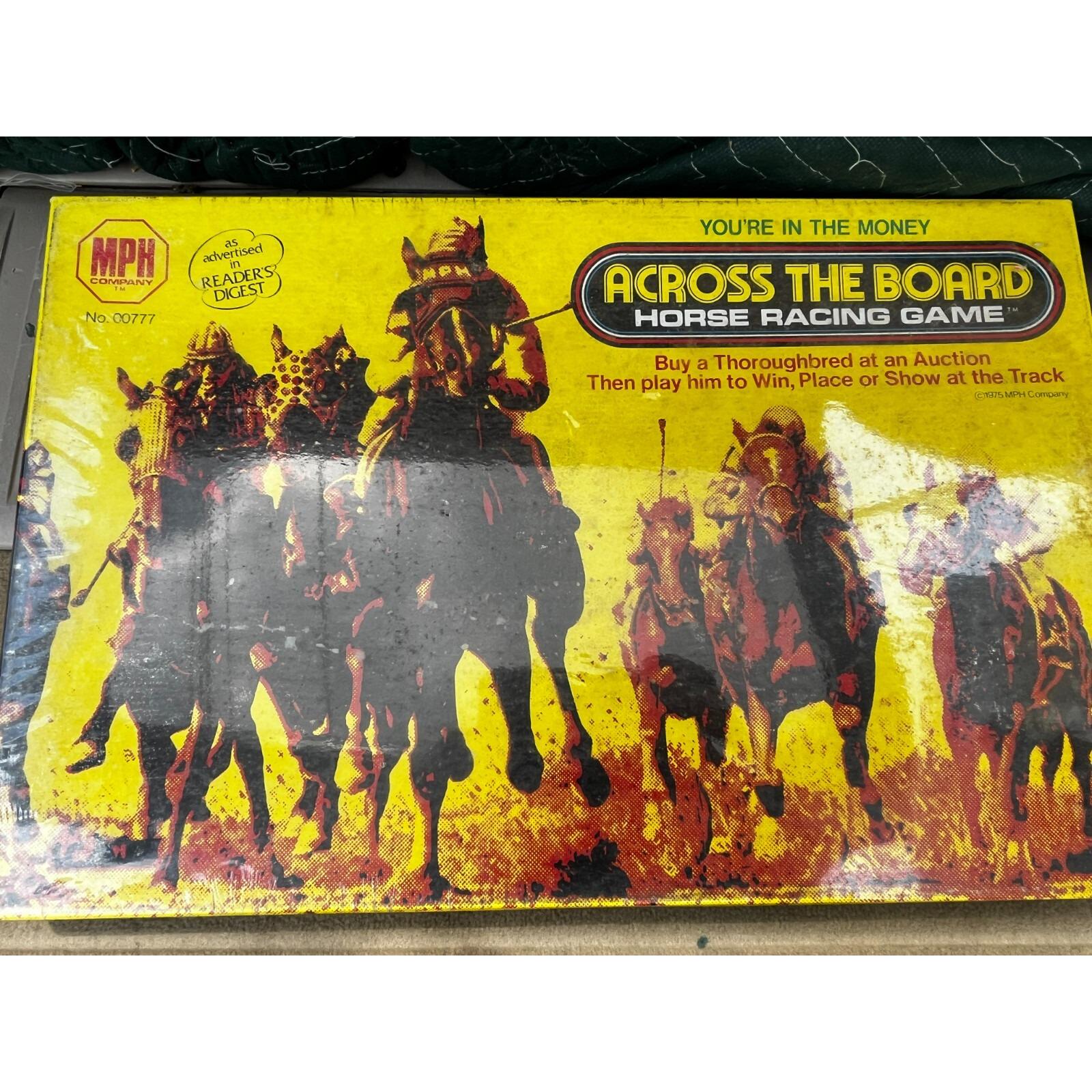 Atross The Board - Gioco Da Tavolo Corsa Di Cavalli, Fatto A Mano In Legno, Per Feste E Serate In Famiglia