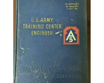 Fort Leonard Wood MO Army Training Center Engineer 1961 Yearbook 2nd Bn 3rd Reg