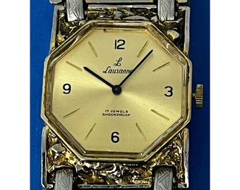 Working RETRO SWISS MADE Watch Mechanical Women\'s 17 Jewels LAURENT RUNS Fit 5.5 Working RETRO SWISS MADE Watch Mechanical Women main image 4