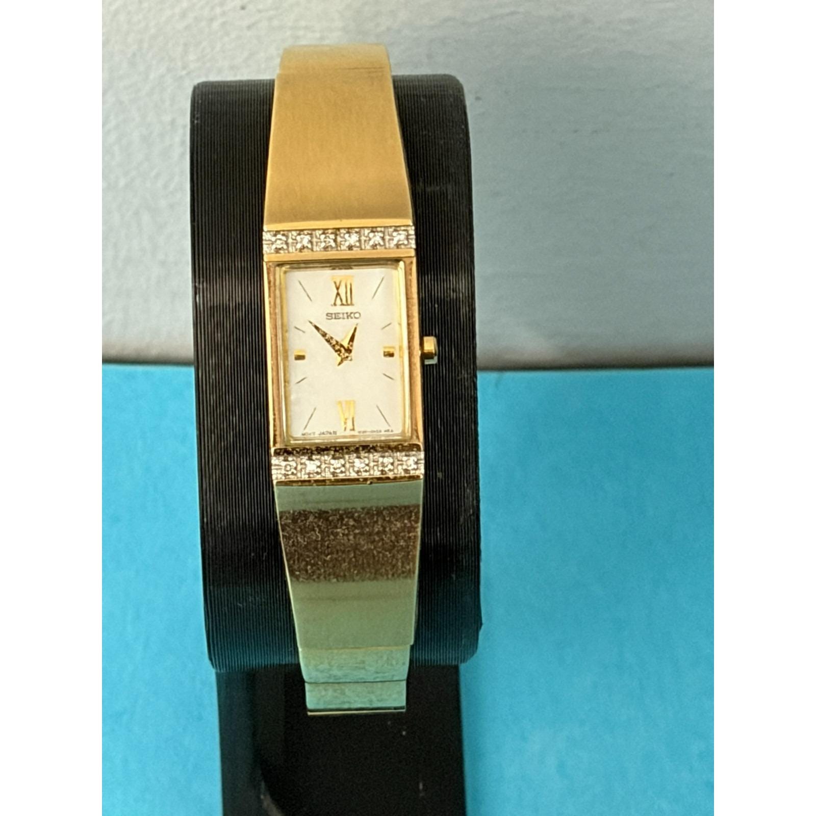 SEIKO TISSE 1F20-1C00 ゴールド ラウンド カットガラス Seiko 1f20 - Etsy