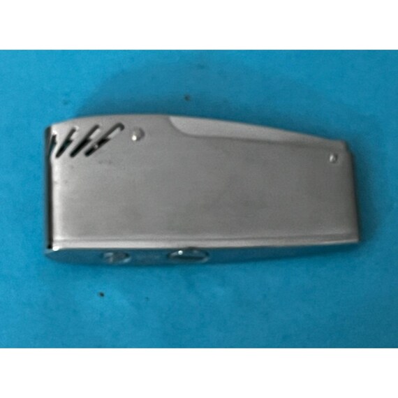 chrome cigarette lighter Vintage CROWN IMPERIAL Cigarette Lighter Silver-Tone Chrome Art Deco Japan