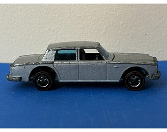 1969 Mattel Hot Wheels Redline Rolls-royce Silver Shadow in Silver