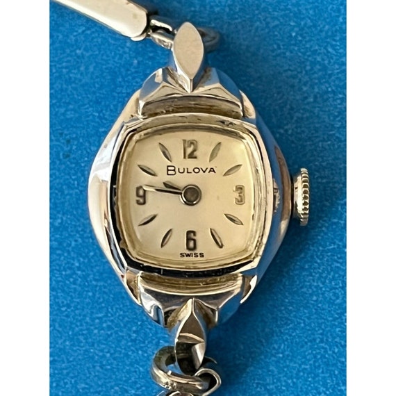 Vintage 1961 Art Deco Bulova M1 10K RGP Gold Womens Watch 