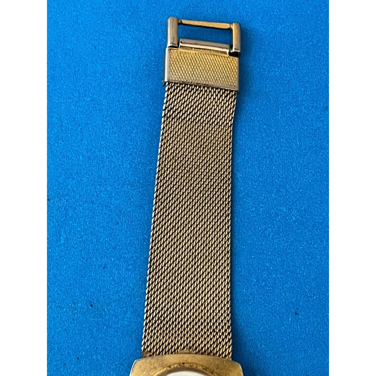 Vintage Timex Women's Watch Gold Tone Case & Mesh Band Etsy