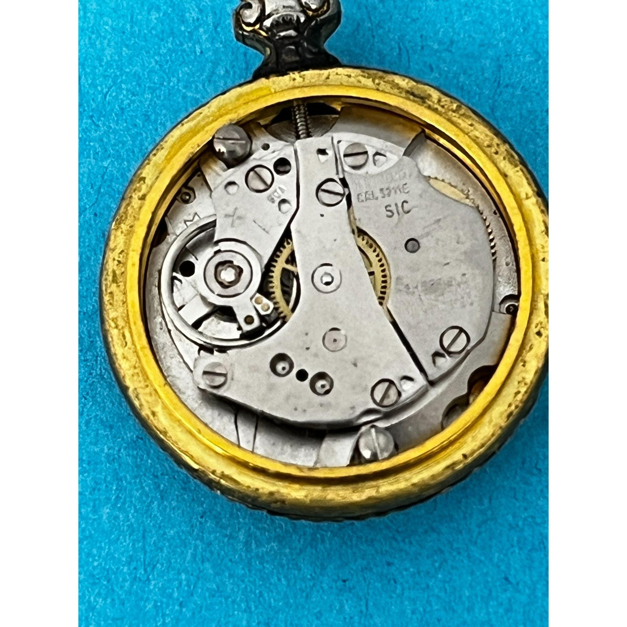 Vintage Womens Sheffield Swiss Made Gold Tone Pocket Watch - Manual Wind 4 repai Vintage Womens Sheffield Swiss Made Gold Tone Pocket Watch  main image 2