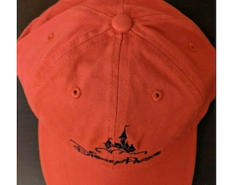Vintage NOS Disney Parks Red Cap Hat Adjustable Adult 100% Cotton Where Dreams Come True