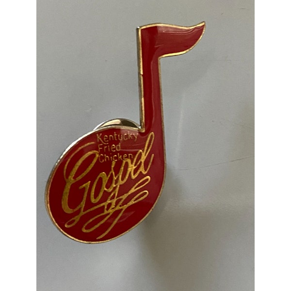 Vintage Kentucky Fried Chicken KFC  Gospel Lapel Pin