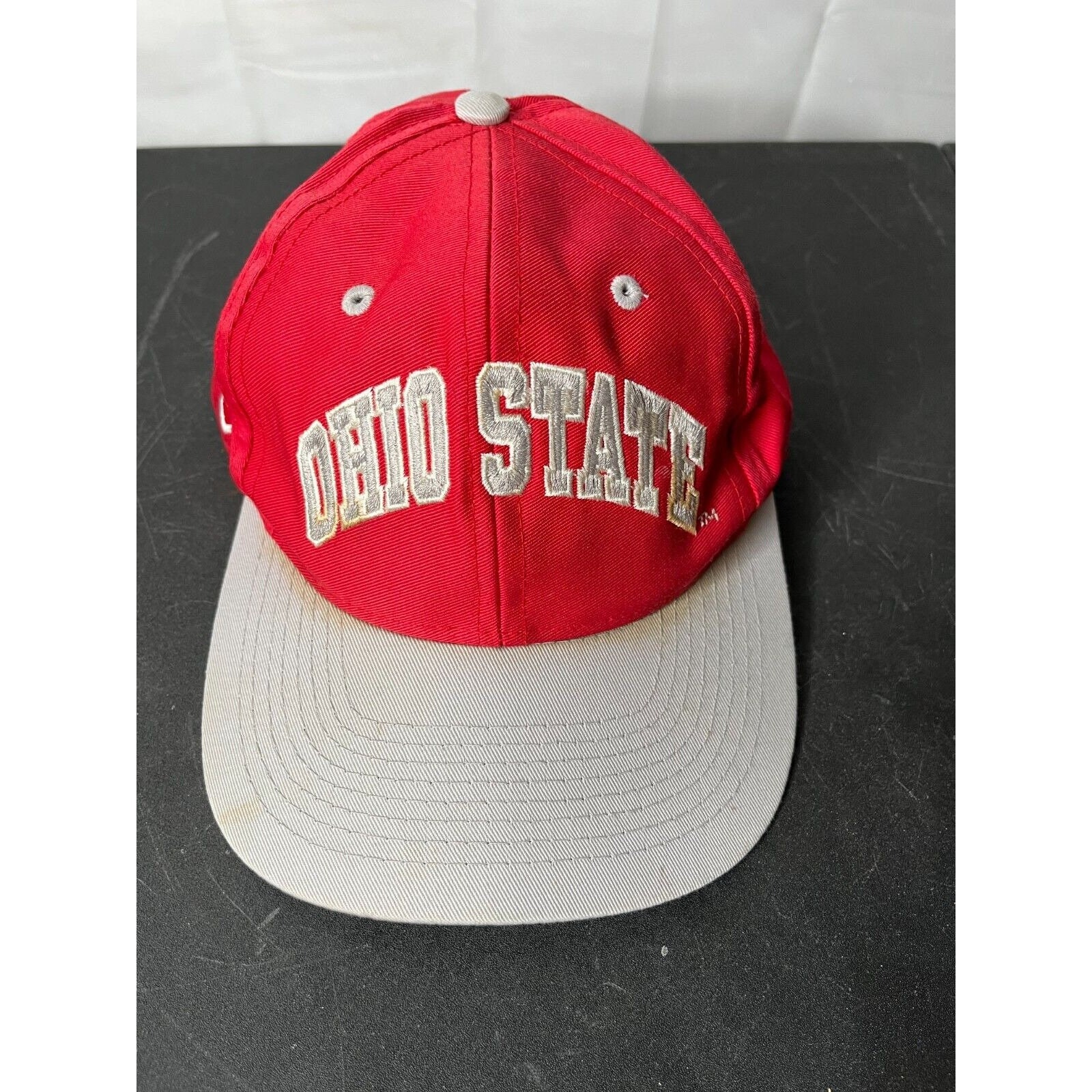 Vintage 90’s Starter Snapback Hat Cap UNLV Rebels Ohio State OSU Buckeyes  Colors