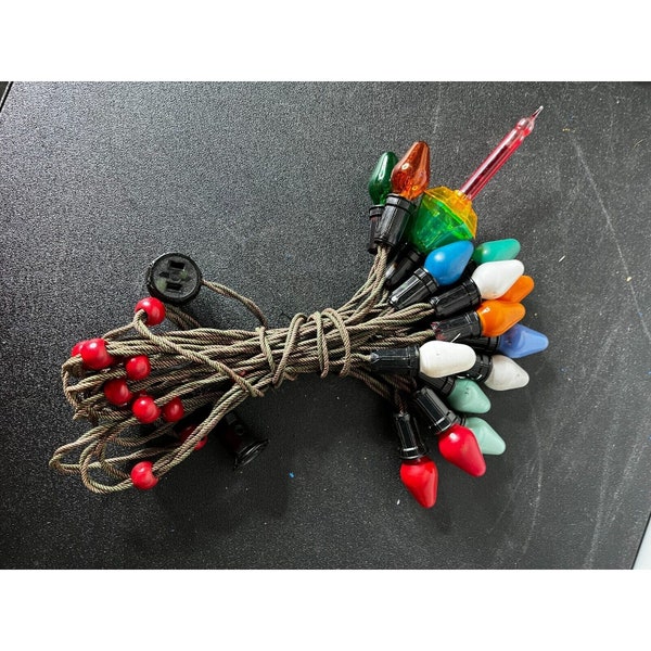 C6 Christmas Lights Etsy