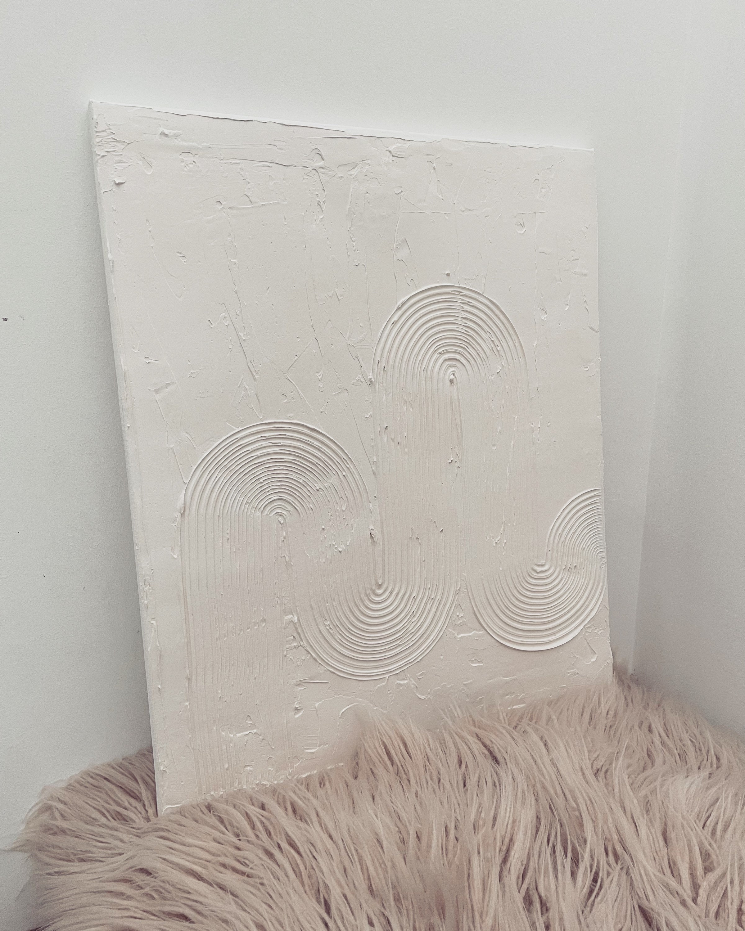 Tableau Arc en Ciel Minimaliste