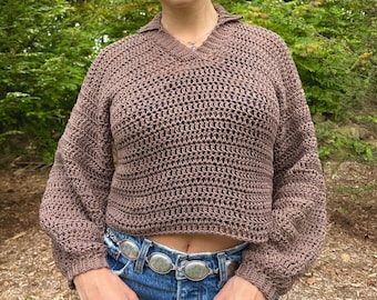 Sandy Sweater Crochet Pattern