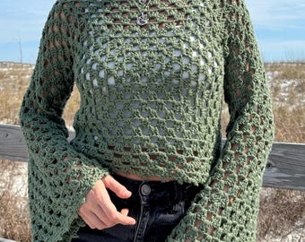 Retro Sweater Crochet Pattern