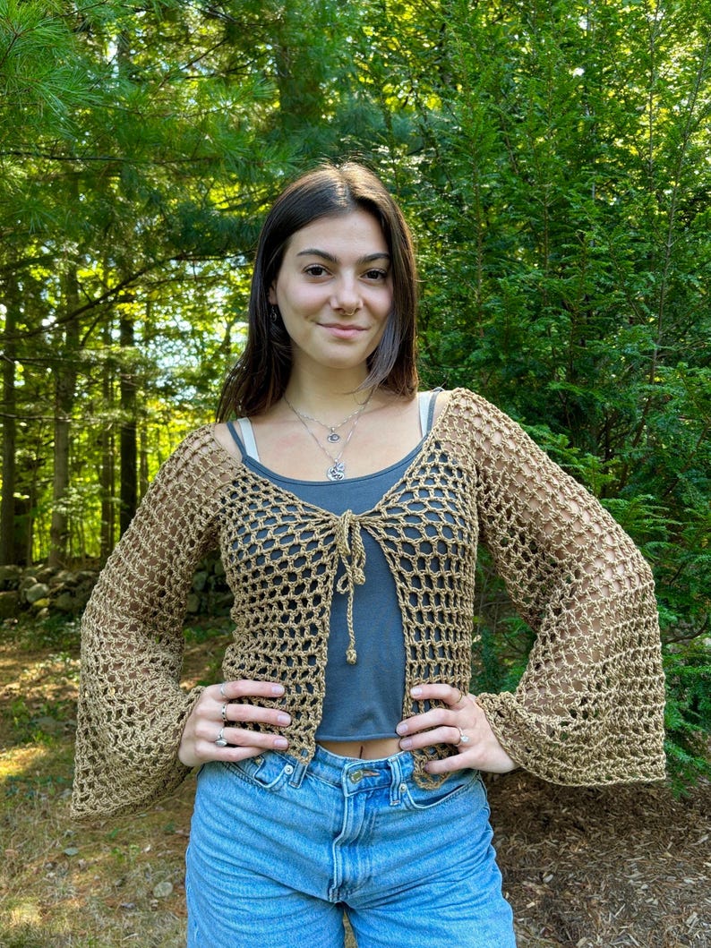 Fairy Cardigan Häkelanleitung Bild 8