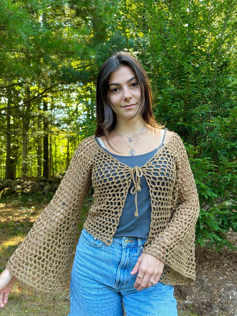 Fairy Cardigan Häkelanleitung Bild 2