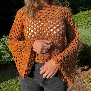 Retro Sweater Crochet Pattern