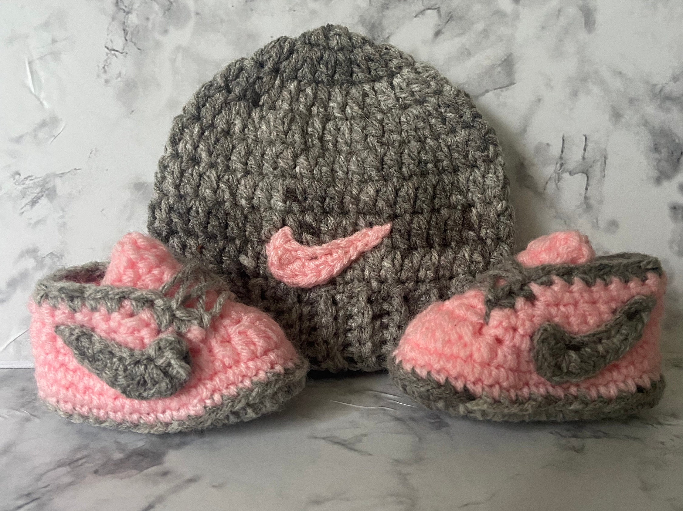 jordan infant hat and booties