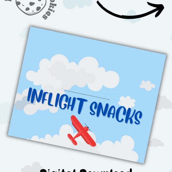 INFLIGHT Snacks Bag Topper