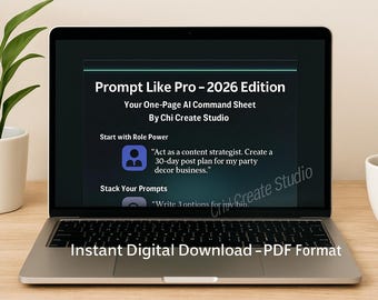 Prompt Like a Pro – 2026 Edition | AI Prompting Guide