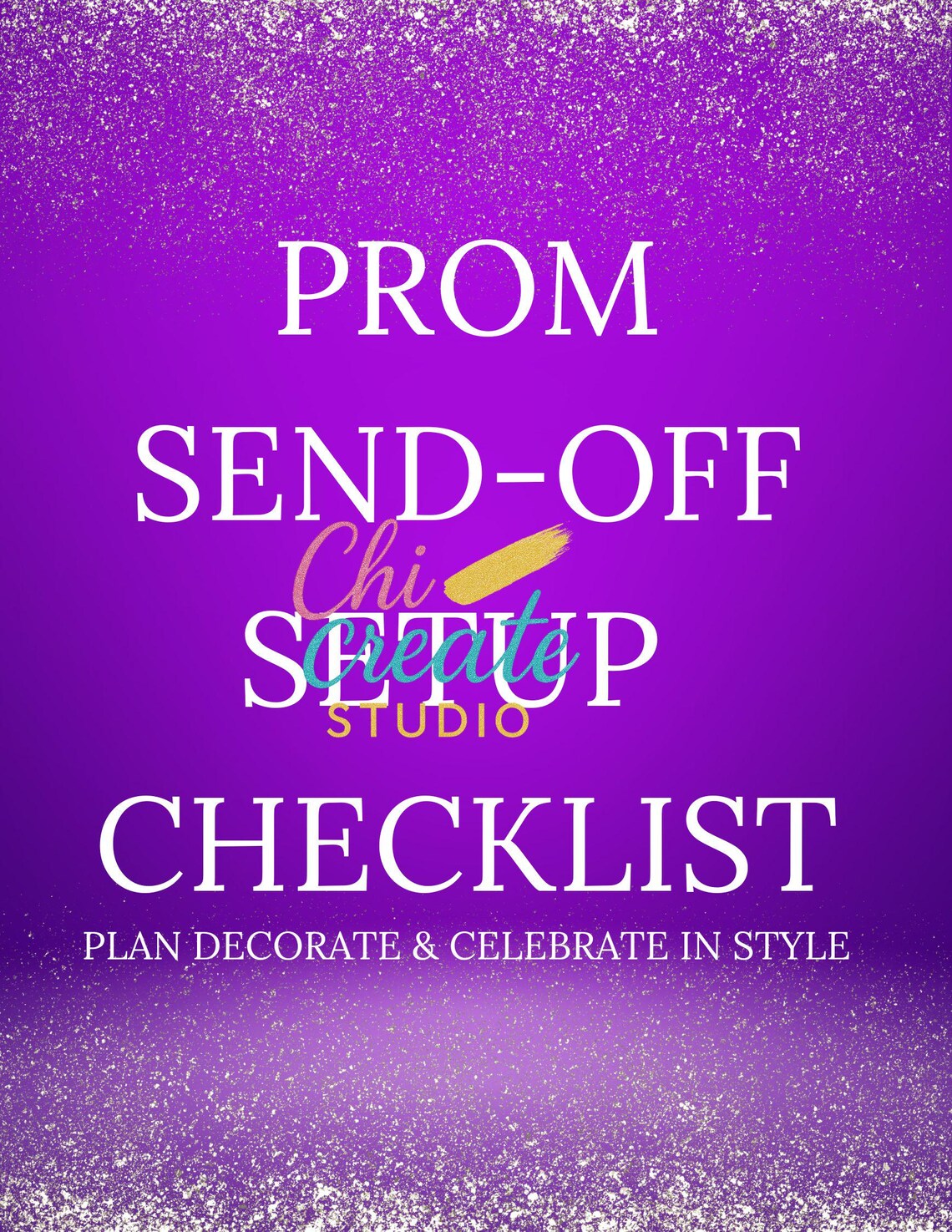 2026 Prom Send off Setup Checklist-printable Glam Party Guide by Chi ...