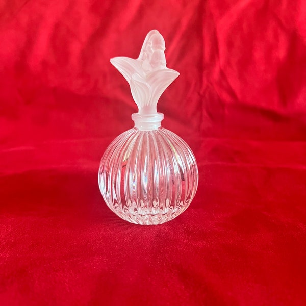 Vintage Sasaki Lead Crystal Perfume Bottle