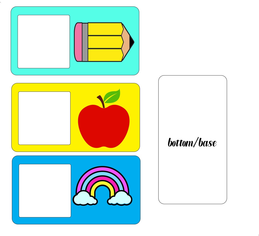 SVG Bundle SVG Post It Note Holder Teacher Sticky Note Etsy