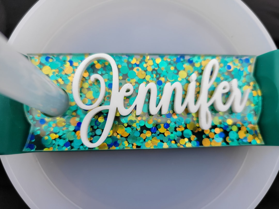 3D Name Tumbler Topper, Custom Tumbler Topper, 20, 30 or 40 Oz