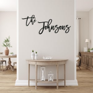 Custom Maple Wood Last Name Sign: Personalized Family Name