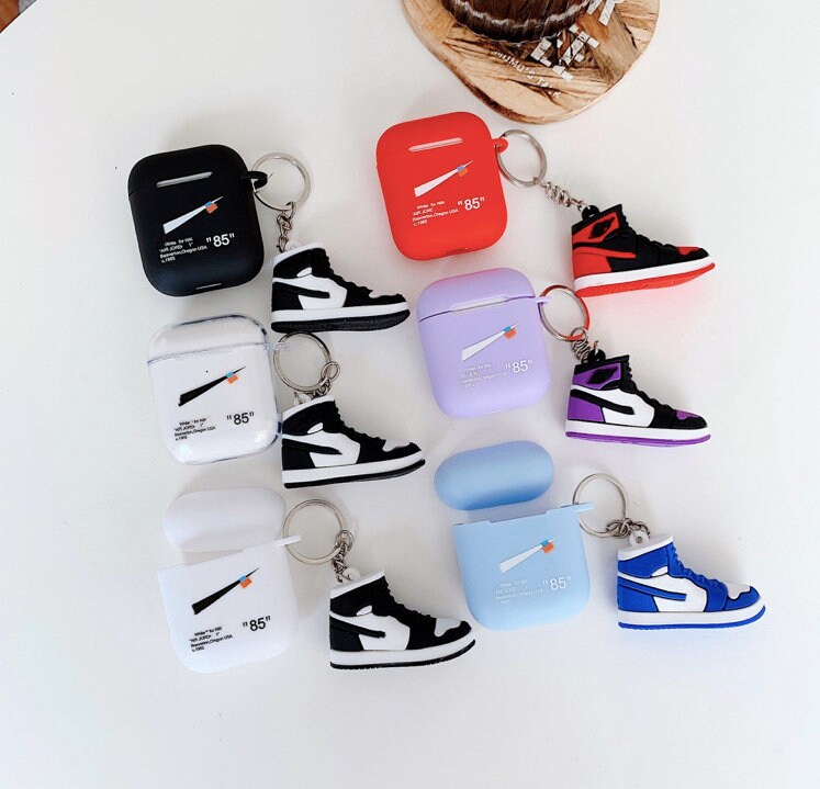 off white airpods case silicone