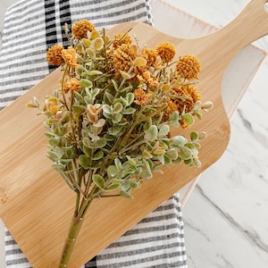 Senf Floral Pick, Herbst Florals, Herbst Stengel, Mustard Pick, Herbst Dekor, Floral Pick, Tablescspe, Vasenfüller