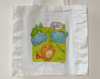 Poke Starter Pallet Town Canvas Bag · Tote