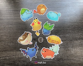 Pokemlerb matte sticker · waterproof · decal · derp