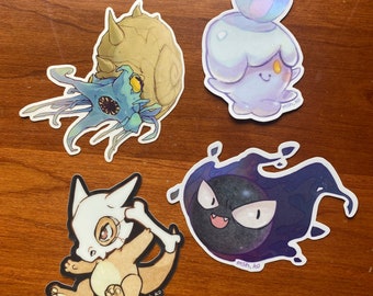 Halloween Poke sticker 2.5 to 3" · decal