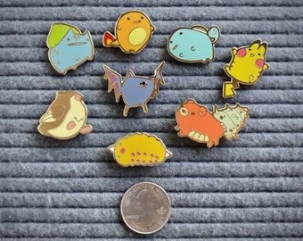 Pokemlerb Hard Enamel Pins • Cute Derpy Pokemon