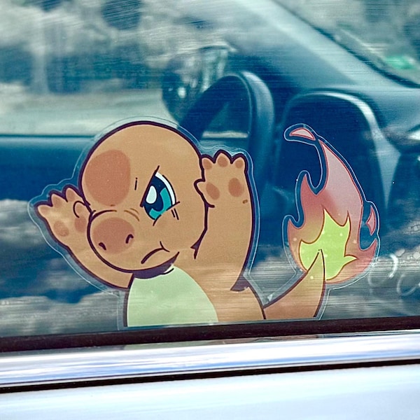 Window Charmander - Etsy