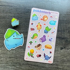 I CHOOSE YOU bundle · Enamel pin and stickers · derp