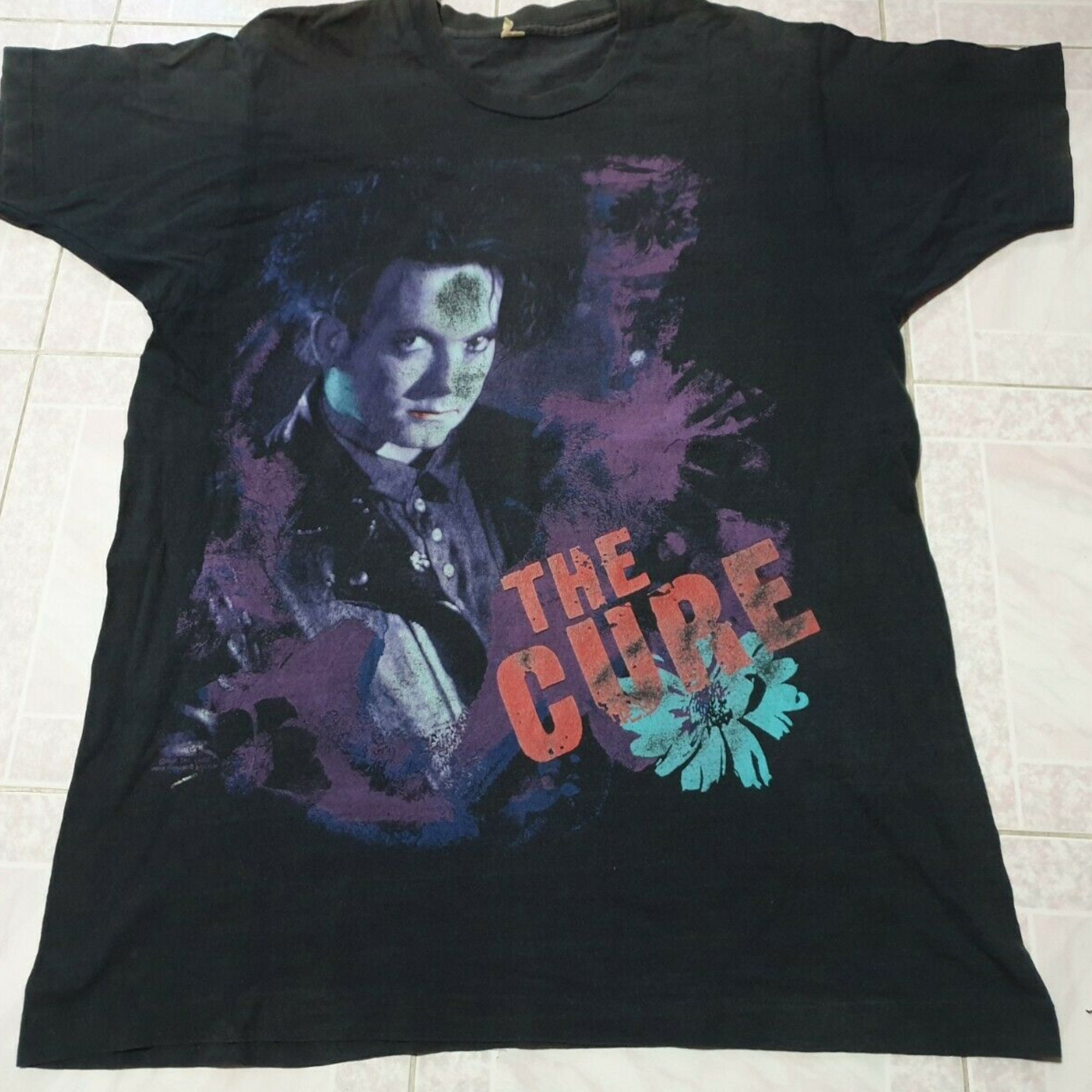 Discover The Cure rock band shirt, The Cure Disintegration Vintage T-shirt