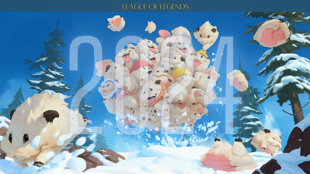 League of Legends 2024 Calendar League Desk Calendar LOL Calendar 2024