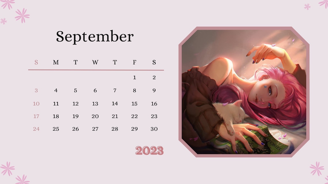 Calendario 2023 de League of Legends Calendario League Desk Etsy México